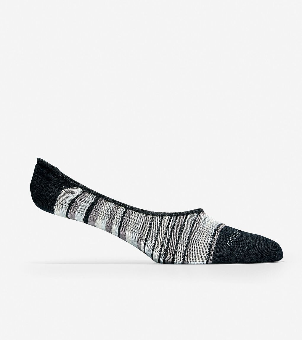 Town Stripe No-Show Sock Liner - 2 Pack 